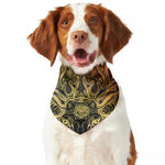 Spiritual Deer Mandala Print Dog Bandana