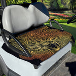 Spiritual Deer Mandala Print Golf Cart Seat Cover