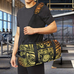 Spiritual Deer Mandala Print Gym Bag