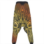 Spiritual Deer Mandala Print Hammer Pants