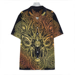 Spiritual Deer Mandala Print Hawaiian Shirt