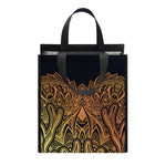 Spiritual Deer Mandala Print Insulated Lunch Tote