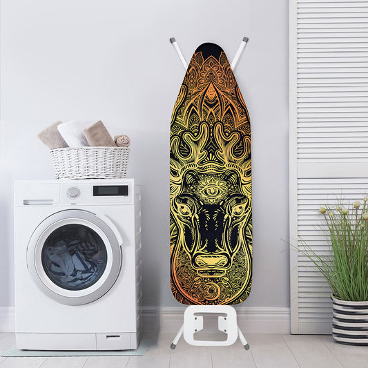 Spiritual Deer Mandala Print Ironing Board Cover