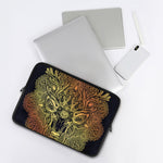Spiritual Deer Mandala Print Laptop Sleeve