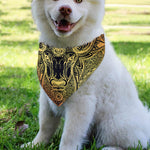 Spiritual Deer Mandala Print Over The Collar Dog Bandana