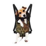 Spiritual Deer Mandala Print Pet Carrier Backpack