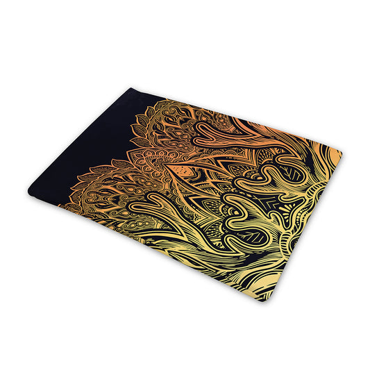 Spiritual Deer Mandala Print Pet Cooling Mat Cover