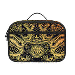 Spiritual Deer Mandala Print Portable Lunch Bag