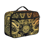 Spiritual Deer Mandala Print Portable Lunch Bag