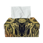 Spiritual Deer Mandala Print Rectangle Tissue Box Cover