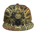 Spiritual Deer Mandala Print Snapback Cap