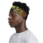 Spiritual Deer Mandala Print Sports Headband