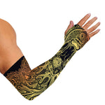 Spiritual Deer Mandala Print Sun Protection Arm Sleeves