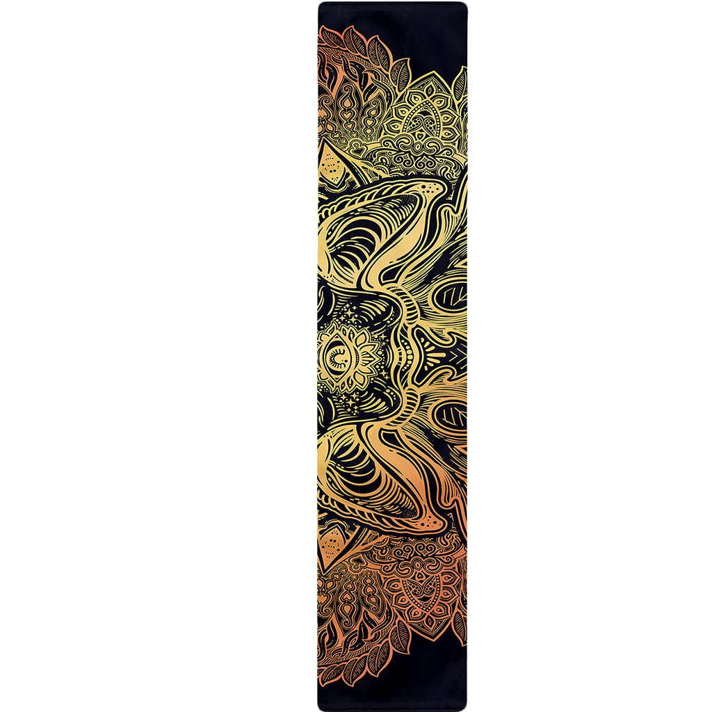 Spiritual Deer Mandala Print Table Runner