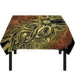 Spiritual Deer Mandala Print Tablecloth
