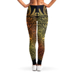 Spiritual Deer Mandala Print Women's Leggings