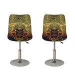 Spiritual Elephant Mandala Print Bar Stool Covers
