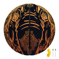 Spiritual Elephant Mandala Print Basketball