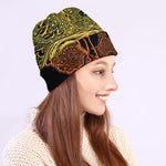 Spiritual Elephant Mandala Print Beanie