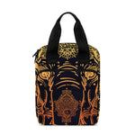 Spiritual Elephant Mandala Print Bible Tote Bag