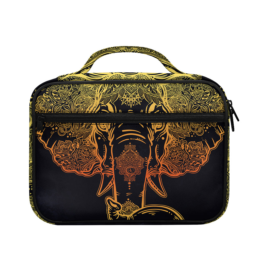 Spiritual Elephant Mandala Print Briefcase Bible Bag