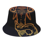 Spiritual Elephant Mandala Print Bucket Hat