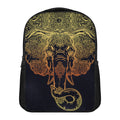 Spiritual Elephant Mandala Print Casual Backpack