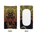 Spiritual Elephant Mandala Print Changing Pad Cover