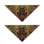 Spiritual Elephant Mandala Print Dog Bandana