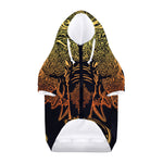 Spiritual Elephant Mandala Print Dog Zip Up Hoodie