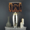 Spiritual Elephant Mandala Print Drum Lamp Shade