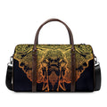 Spiritual Elephant Mandala Print Duffel Bag