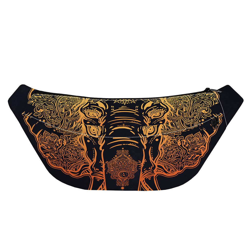 Spiritual Elephant Mandala Print Fanny Pack