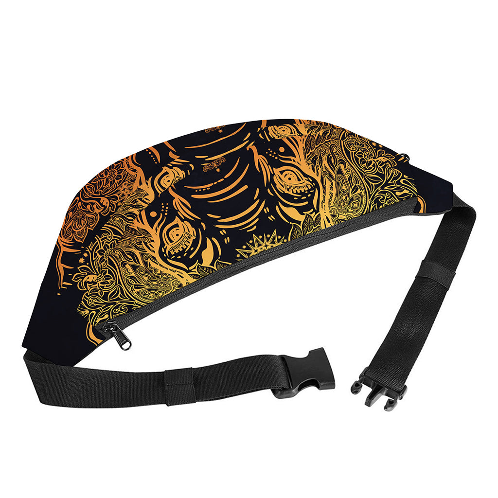 Spiritual Elephant Mandala Print Fanny Pack