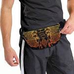 Spiritual Elephant Mandala Print Fanny Pack