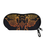 Spiritual Elephant Mandala Print Glasses Case
