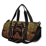 Spiritual Elephant Mandala Print Gym Bag