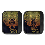Spiritual Elephant Mandala Print Handle Covers