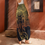 Spiritual Elephant Mandala Print Harem Pants