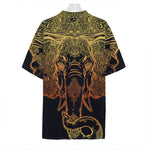 Spiritual Elephant Mandala Print Hawaiian Shirt