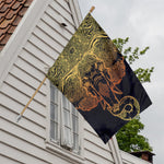 Spiritual Elephant Mandala Print House Flag