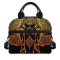 Spiritual Elephant Mandala Print Insulated Lunch Bag