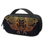 Spiritual Elephant Mandala Print Insulin Cooler Travel Case