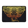 Spiritual Elephant Mandala Print Kitchen Mat
