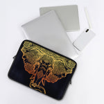 Spiritual Elephant Mandala Print Laptop Sleeve