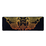 Spiritual Elephant Mandala Print Long Kitchen Mat