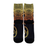 Spiritual Elephant Mandala Print Long Socks