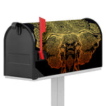 Spiritual Elephant Mandala Print Mailbox Cover