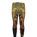 Spiritual Elephant Mandala Print Men's Leggings