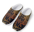 Spiritual Elephant Mandala Print Mesh Casual Shoes
